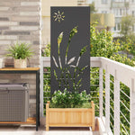 Kertvédő vászon Fekete 50 x 140 cm Hidegen hengerelt acél
