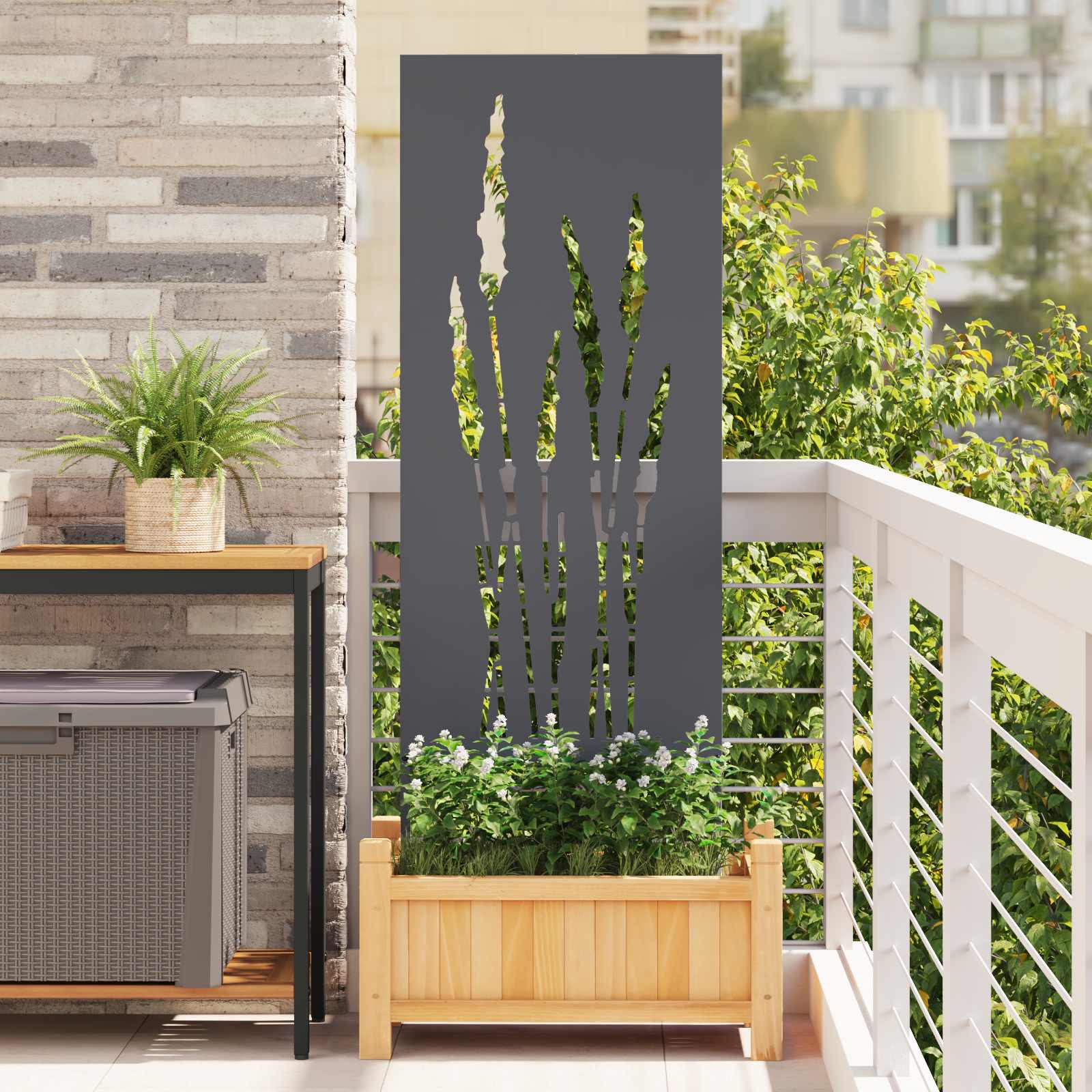Kertvédő vászon Antracit 50 x 140 cm Hidegen hengerelt acél