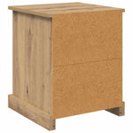 Éjjeliszekrény 2 db Artisan tölgy 39 x 39 x 47.5 cm Szerelt Fa 9