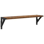 Falpolcok 2 db Öreg fa 60 x 15 x 15,5 cm Szerelt Fa 5