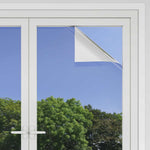 Statikus Reflektív Napelem Ablakfólia Ezüst 45 x 500 cm PVC 4