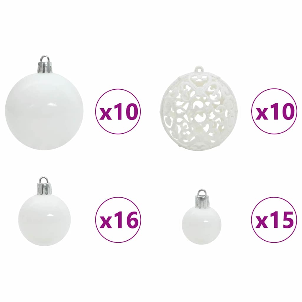 Mű karácsonyfa 300 LED-del Zöld 300 cm PVC és Fém és Műanyag 8
