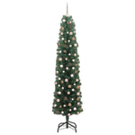 Mű karácsonyfa 300 LED-del Zöld 180 cm PVC, acél és műanyag 3