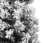 Mű karácsonyfa 300 LED-del Zöld 210 cm PVC, acél és műanyag 12