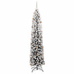 Mű karácsonyfa 300 LED-del Zöld 210 cm PVC, acél és műanyag 3