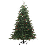 Mű karácsonyfa 300 LED-del Zöld 210 cm PVC és Fém és Műanyag 5