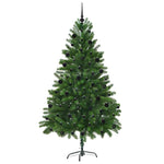 Karácsonyfa 300 LED-del állvánnyal Zöld 210 cm PE 4
