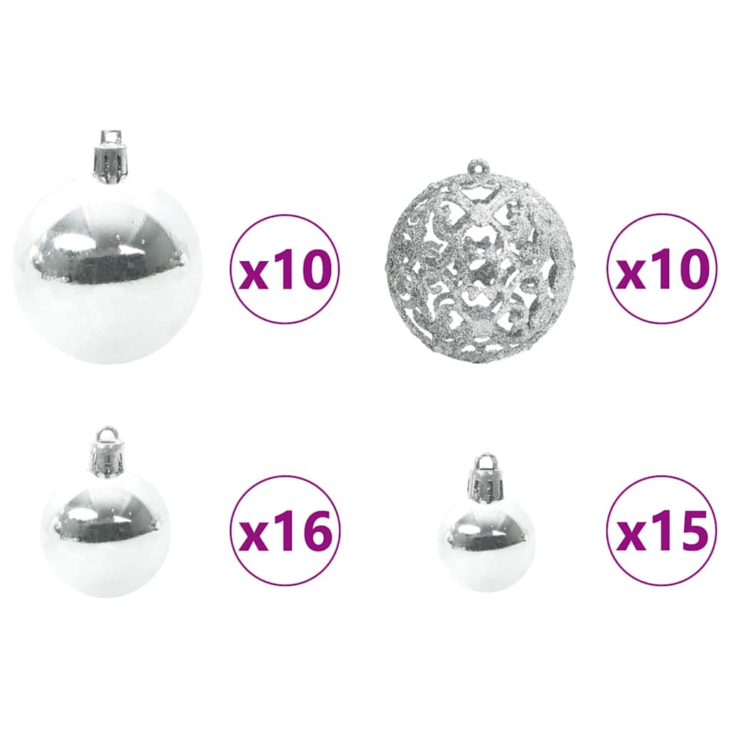 Karácsonyfa 300 LED-del állvánnyal Zöld 210 cm PE 6