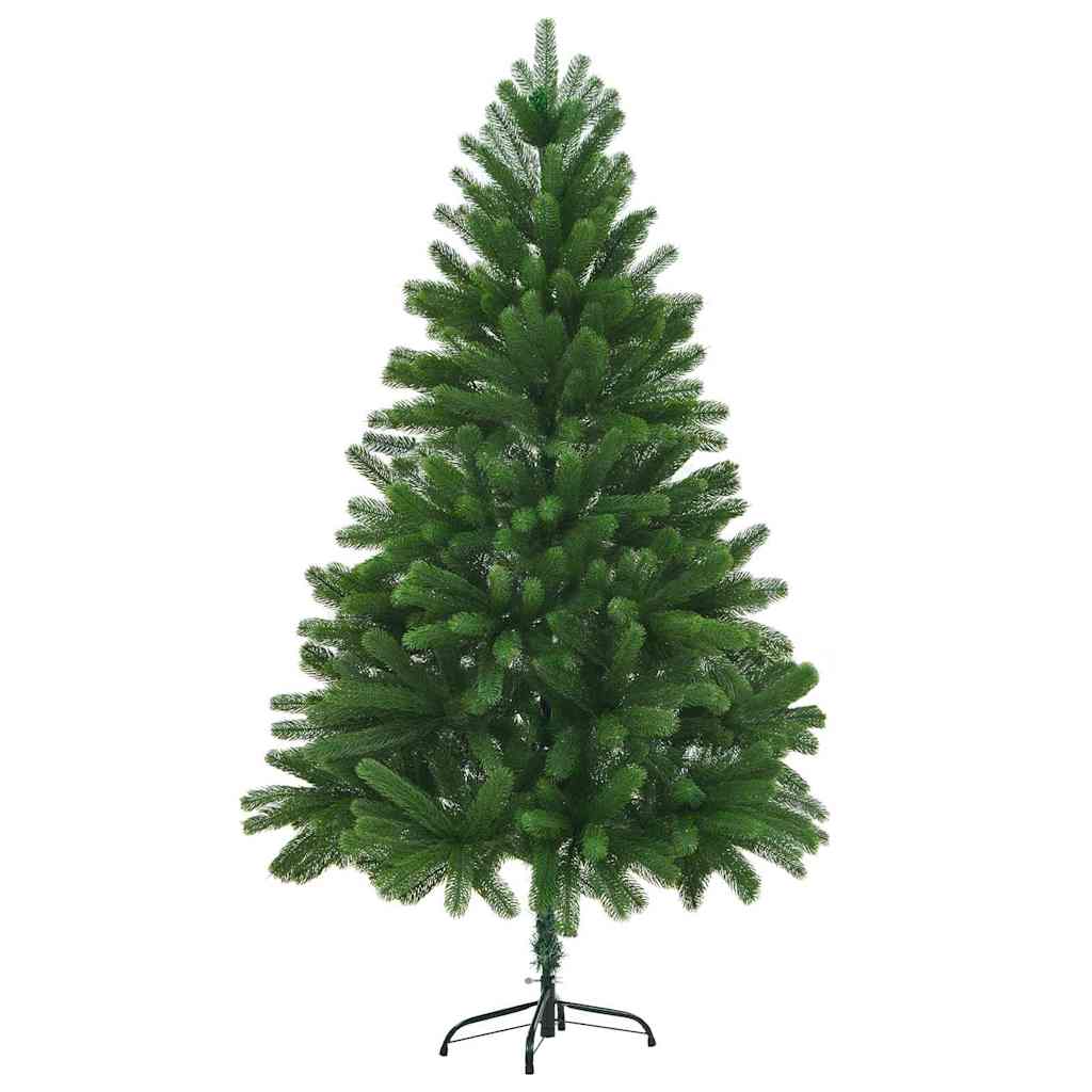 Karácsonyfa 300 LED-del állvánnyal Zöld 210 cm PE 5