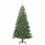Karácsonyfa Zöld 240 cm PVC 3