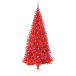 Karácsonyfa Piros 210 cm PVC 4