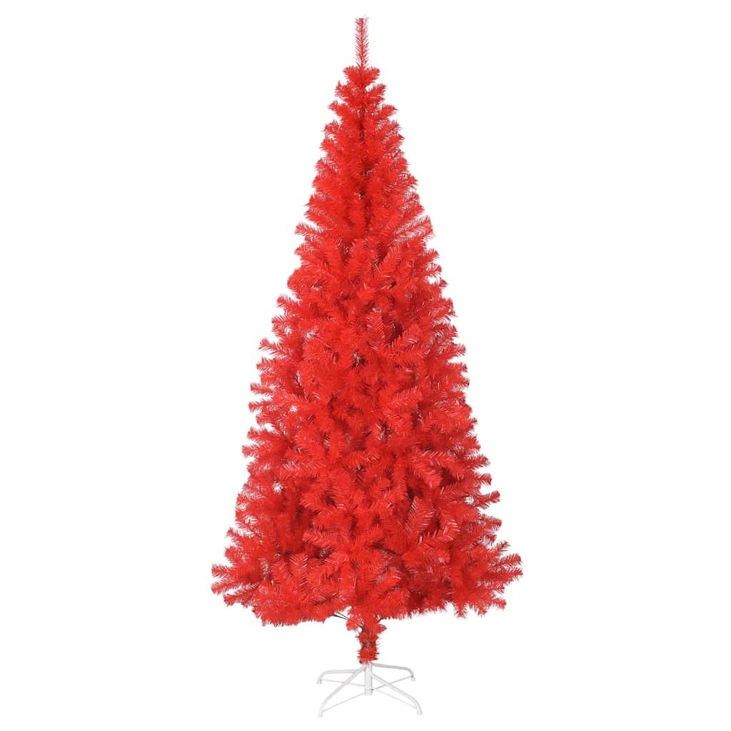 Karácsonyfa Piros 210 cm PVC 5