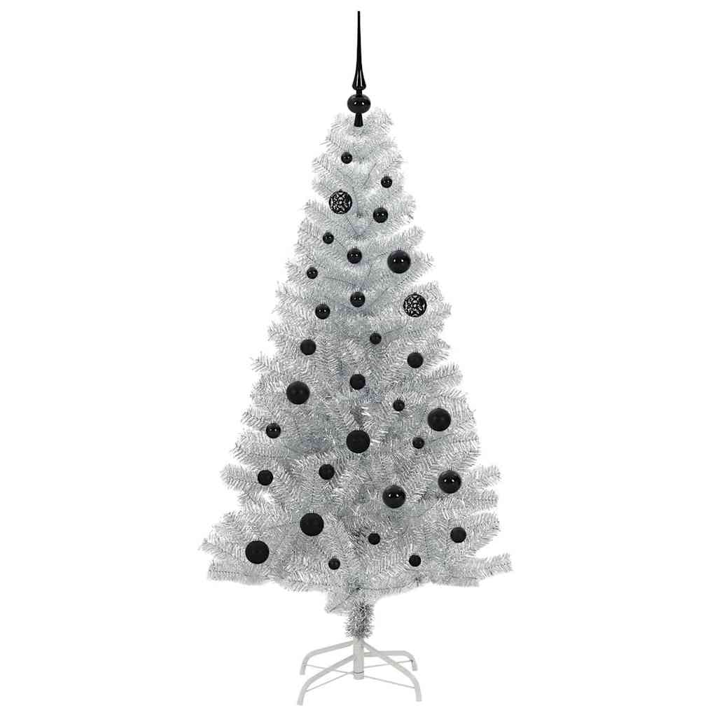 Karácsonyfa Ezüst 150 cm PET 4