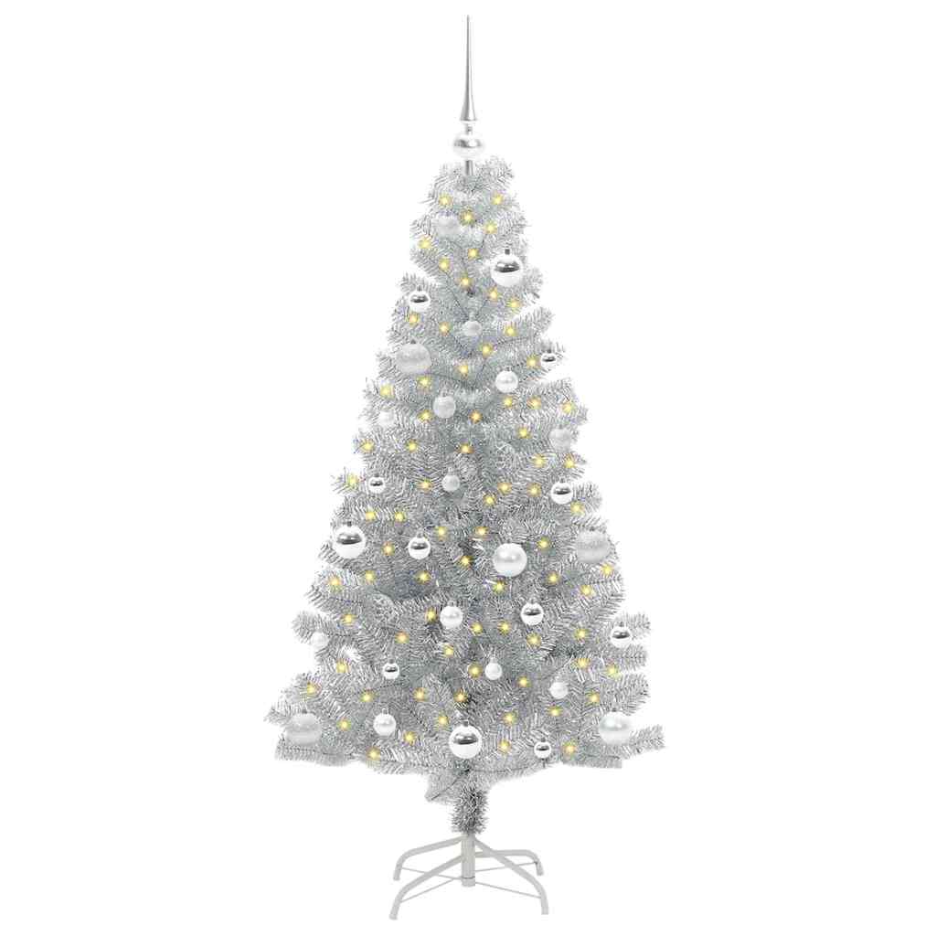 Karácsonyfa Ezüst 150 cm PET 3