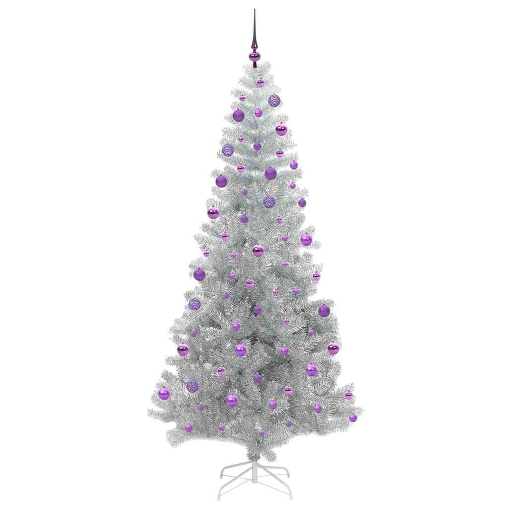 Karácsonyfa Ezüst 210 cm PET 4