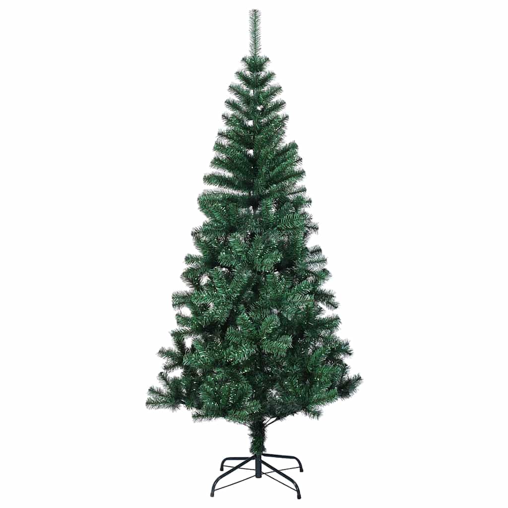 Mesterséges, előre világított karácsonyi fa Zöld 240 cm 5
