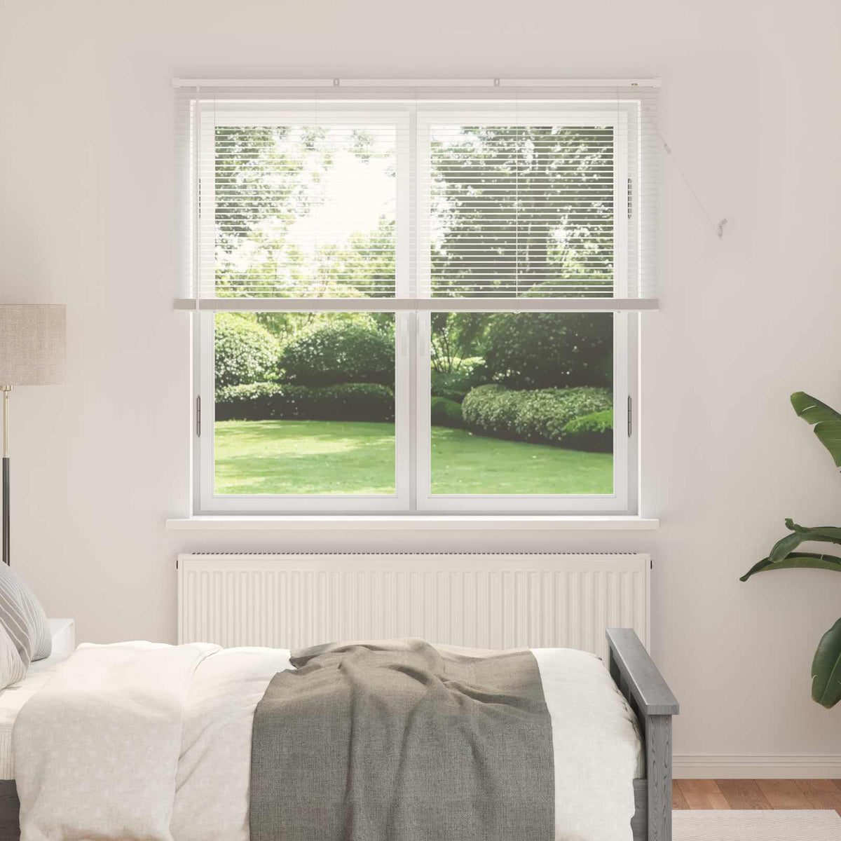Zsaluzia Fehér 150 x 150 cm 25 mm PVC