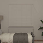 Zsaluzia Fehér 150 x 150 cm 25 mm PVC 3