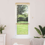 Zsaluzia Világos barna mintával 150 x 60 cm 25 mm PVC
