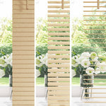 Zsaluzia Világos barna mintával 150 x 60 cm 25 mm PVC 4