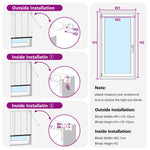 Zsaluzia Sötét barna mintával 150 x 100 cm 25 mm PVC 11
