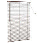 Zsaluzia Sötét barna mintával 150 x 100 cm 25 mm PVC 5