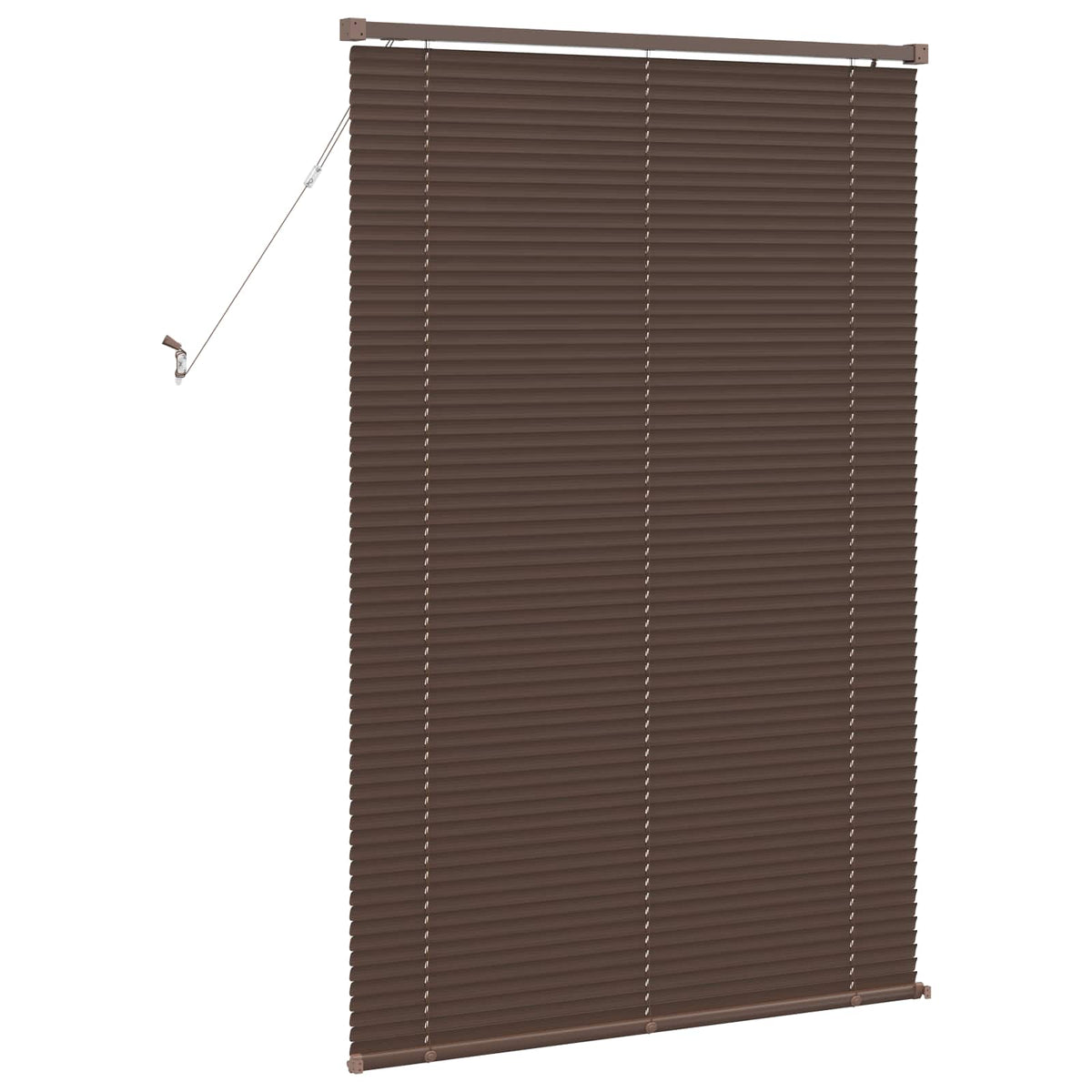 Zsaluzia Sötét barna mintával 150 x 100 cm 25 mm PVC 6