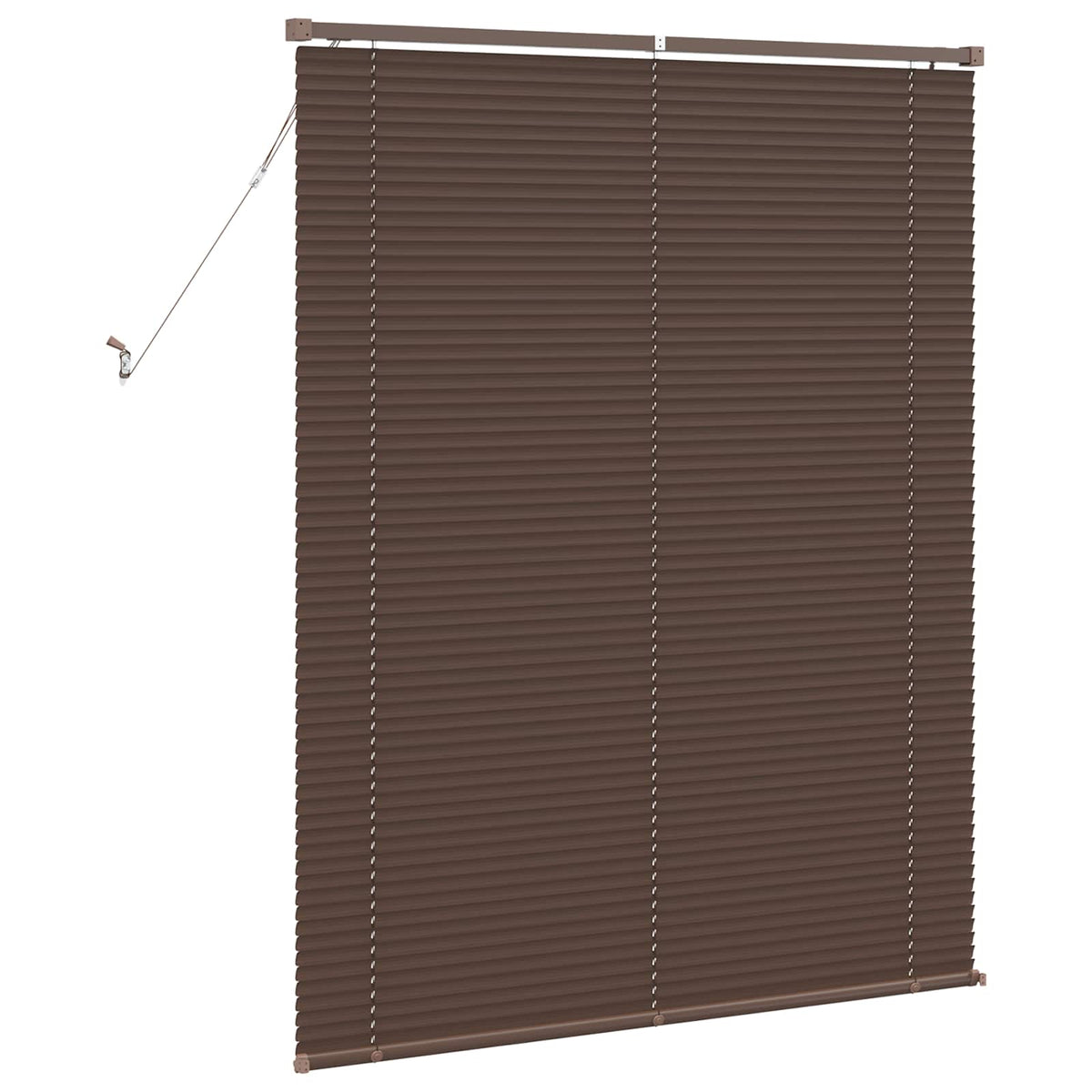 Zsaluzia Sötét barna mintával 150 x 110 cm 25 mm PVC 6