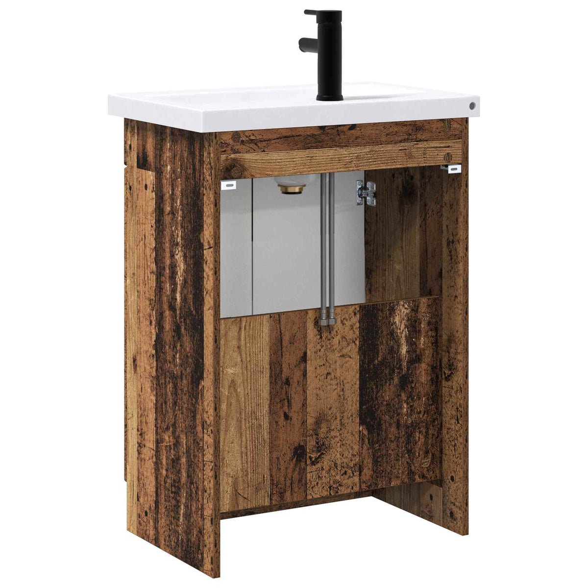 Fürdőszoba bútor szett Antik Fa 78,5 x 37,5 x 81 cm Szerelt Fa 7