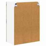Fali üveges szekrény LUCCA Antik Fa 60 x 31 x 80 cm Szerelt Fa 8