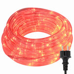 Kötél világítás 240 LED-del Piros 10 m PVC 2
