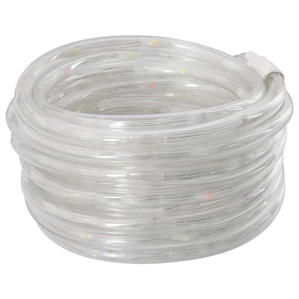Kötél világítás 240 LED-del Piros 10 m PVC 5