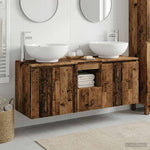 Fürdőszobai Szekrény Szett 3 db Antik Fa 49,5 x 44,5 x 65 cm