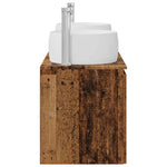 Fürdőszobai Szekrény Szett 3 db Antik Fa 49,5 x 44,5 x 66 cm 7