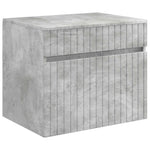Fürdőszobai Szekrény Szett 3 db Betonszürke 49 x 44,5 x 65 cm 5