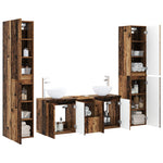 Fürdőszoba bútor szett 5 db Antik Fa 33 x 34,5 x 160 cm 3