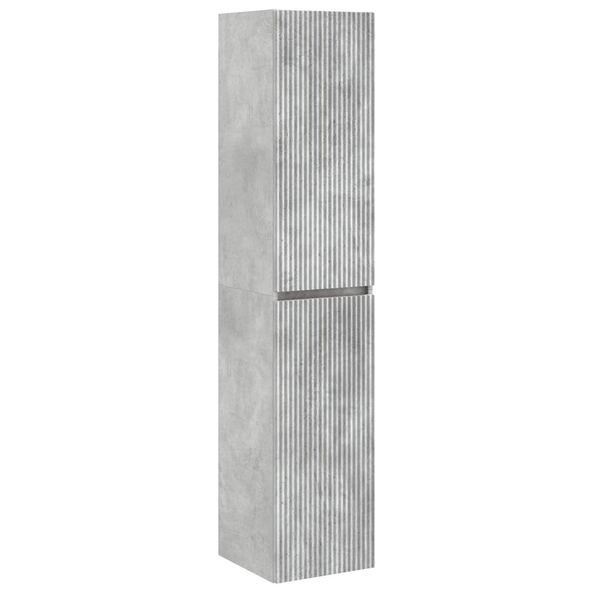Fürdőszoba bútor szett 5 db Betonszürke 33 x 34,5 x 160 cm 6