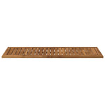 Asztallap 100,5 x 35 x 2 cm Négyszögletes Tömör Akácfa 4