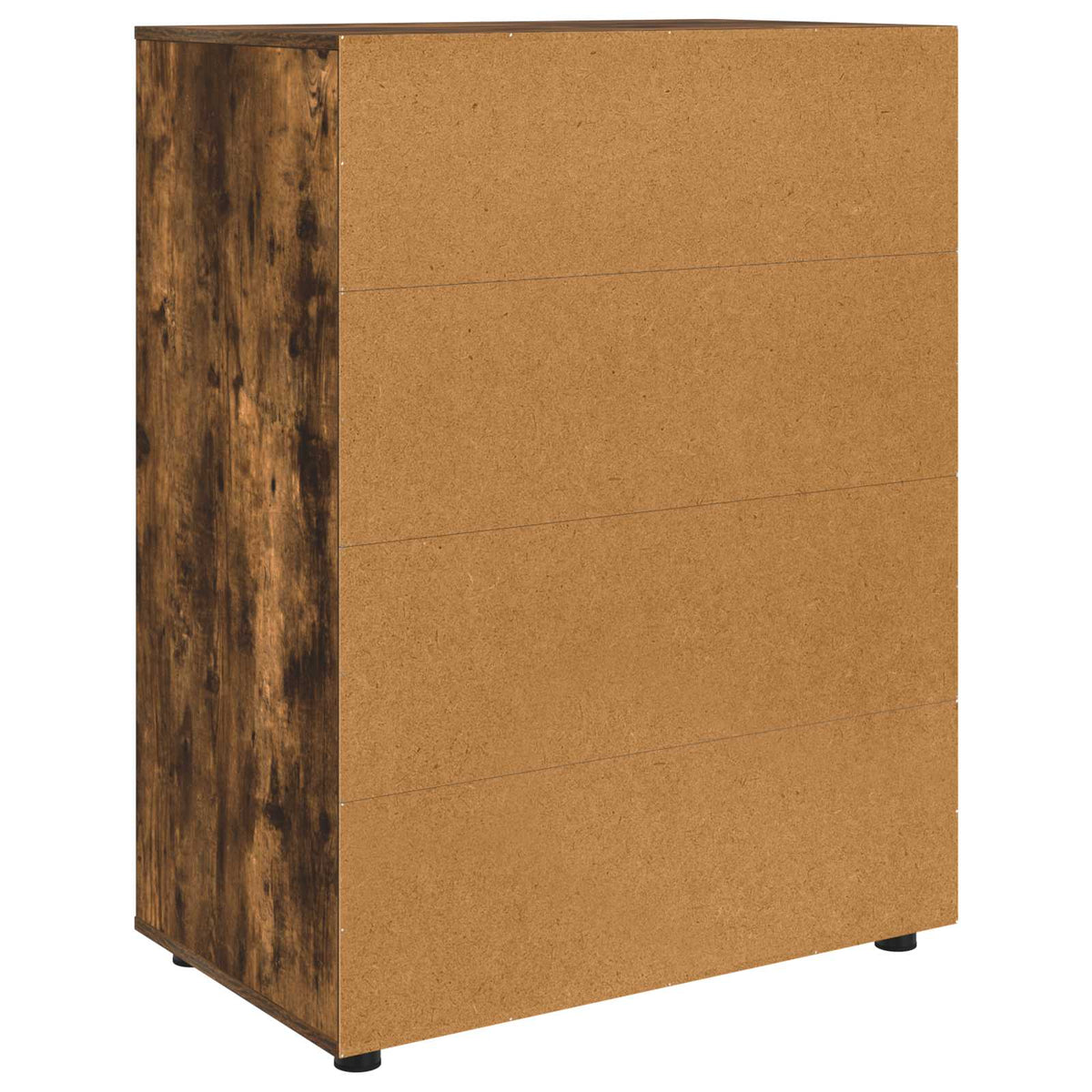 Tároló szekrények 80 x 48 x 105 cm Szerelt Fa Füstölt tölgy 10