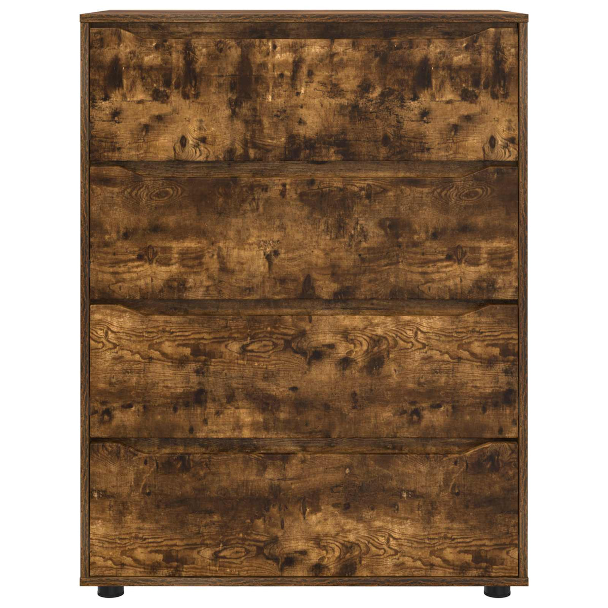 Tároló szekrények 80 x 48 x 105 cm Szerelt Fa Füstölt tölgy 8