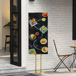 Kiállító Állvány 2 db Arany 30 x 23,5 x 210 cm Acél
