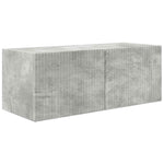 TV falit kabinet szett 4 db Beton Szürke Szerelt Fa 5