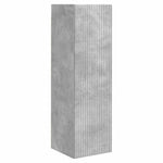 TV falit kabinet szett 4 db Beton Szürke Szerelt Fa 6