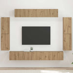 TV szekrény 8 db Artisan tölgy