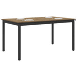 Étkezőasztalok 150 x 90 x 75 cm Szerelt Fa Kézműves Tölgy 3