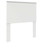 Tárolós Ágy fiókkal fejtámlával Fehér 75 x 190 cm Szerelt Fa 7