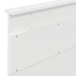 Tárolós Ágy fiókkal fejtámlával Fehér 90 x 190 cm Szerelt Fa 12