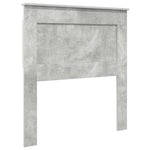 Ágykeret fiókkal Beton Szürke 75 x 190 cm Tömör fenyőfa 6