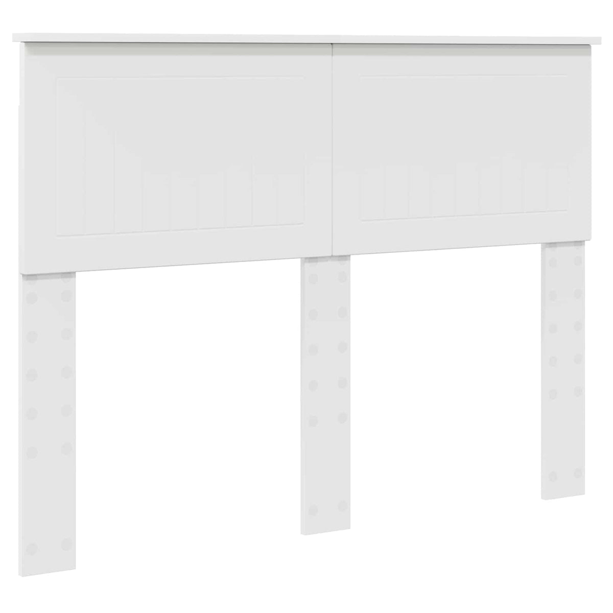 Tárolós Ágy fiókkal fejtámlával Fehér 135 x 190 cm Szerelt Fa 7