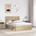 Ágykeret fejtámlával Sonoma 140 x 200 cm Tömör fenyőfa 3